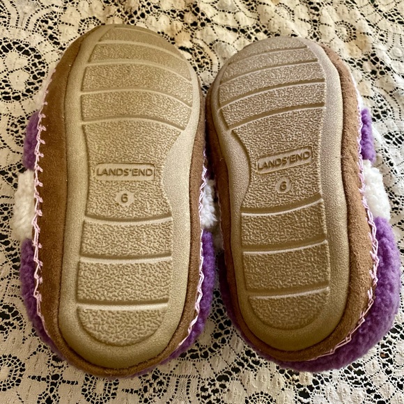 💥Lands End Sherpa Fleece Bootie House Slippers💥 - Picture 5 of 8